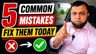 5 Driving Mistakes Every Learner Must Fix | Real Driving Lesson 