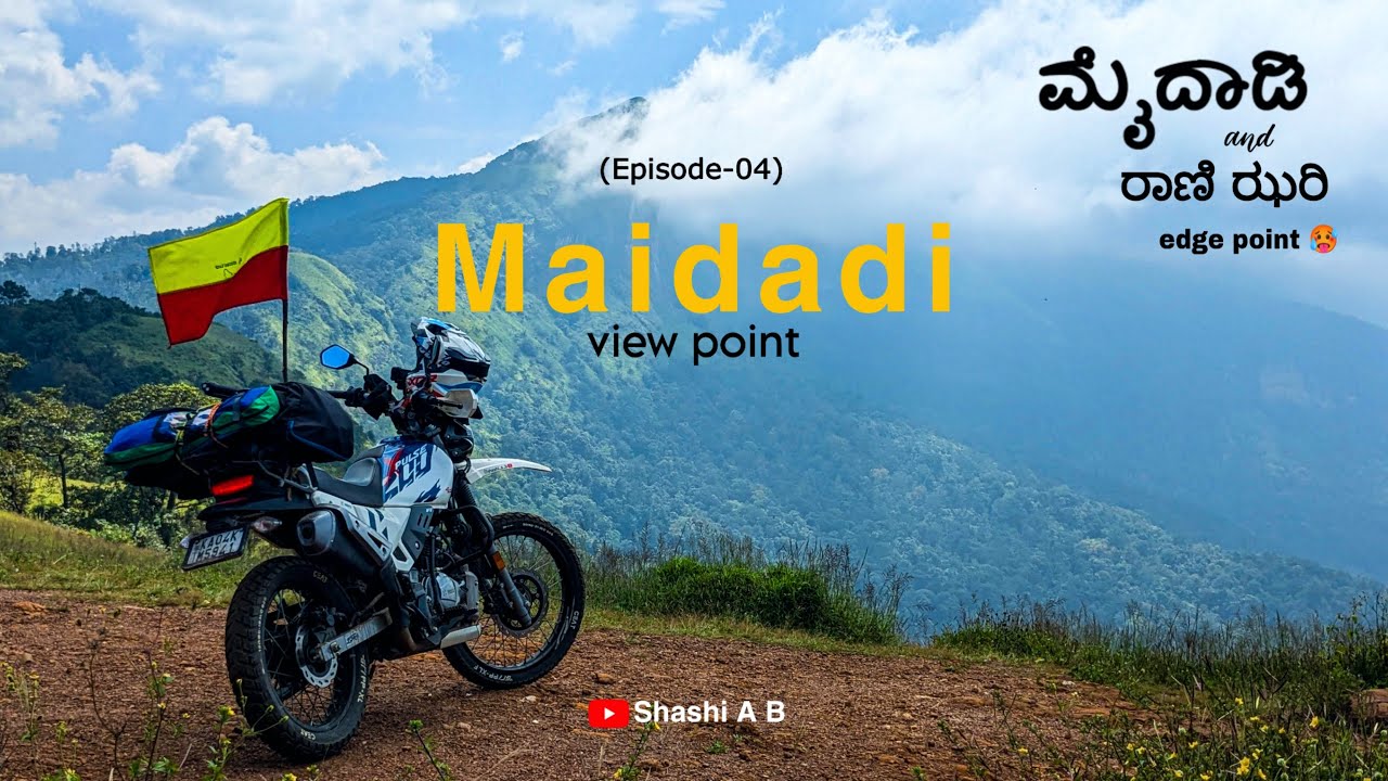 Maidadi view point and Rani jari view point off-road | Full syc guru🤯🔥| Hidden Gems of Karnataka