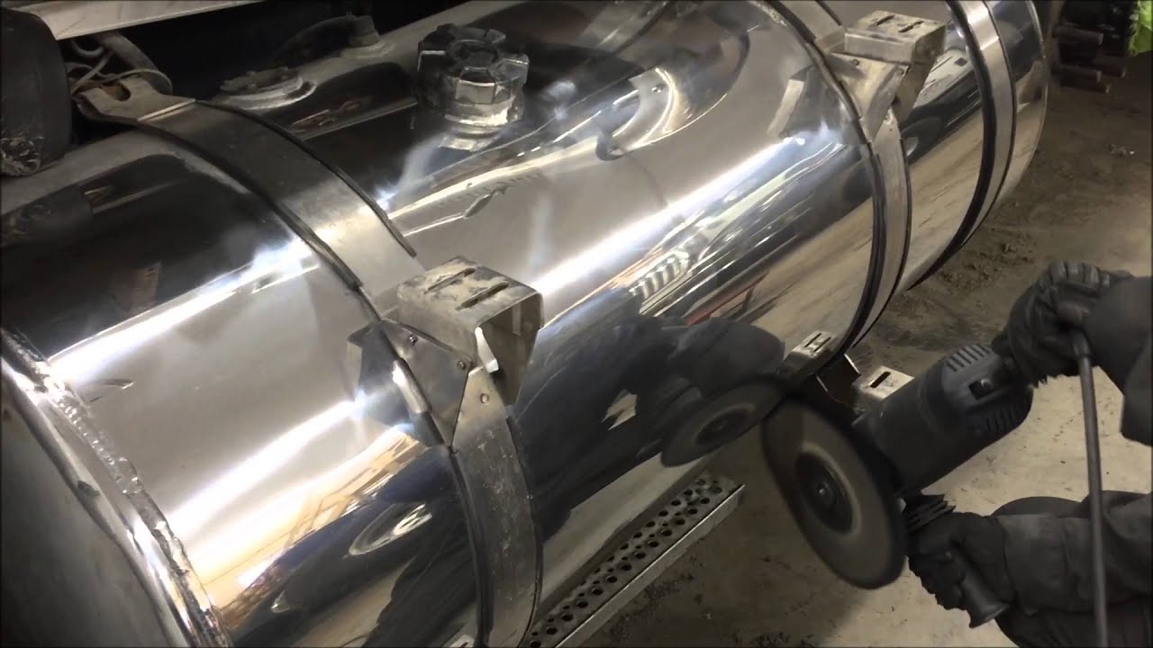 How to polish Aluminum how fast should you move your grinder? YouTube