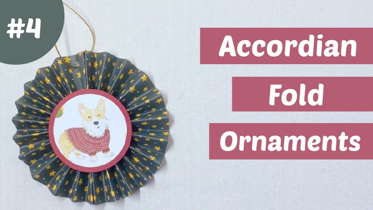 Stampin' Up! Christmas Ornaments Rosette Style!