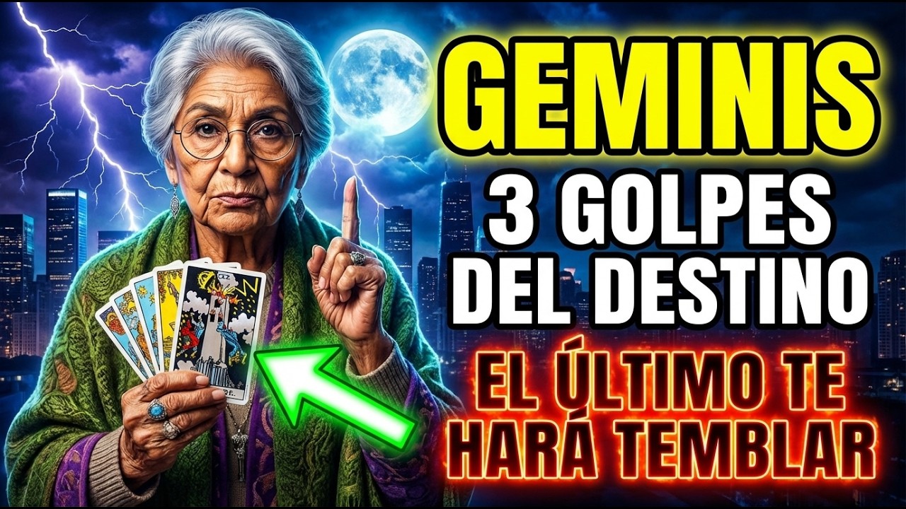 GÉMINIS ♊ Hoy 6 de Marzo: Llorarás 3 Veces… ¡La Última Será de Alegría! 😱✨