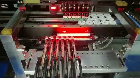 fully automatic  led  bulb  pick and  place  machine , 8 heads.40000 CPH