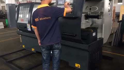 CK6150 CNC Lathe with hydraulic chuck system