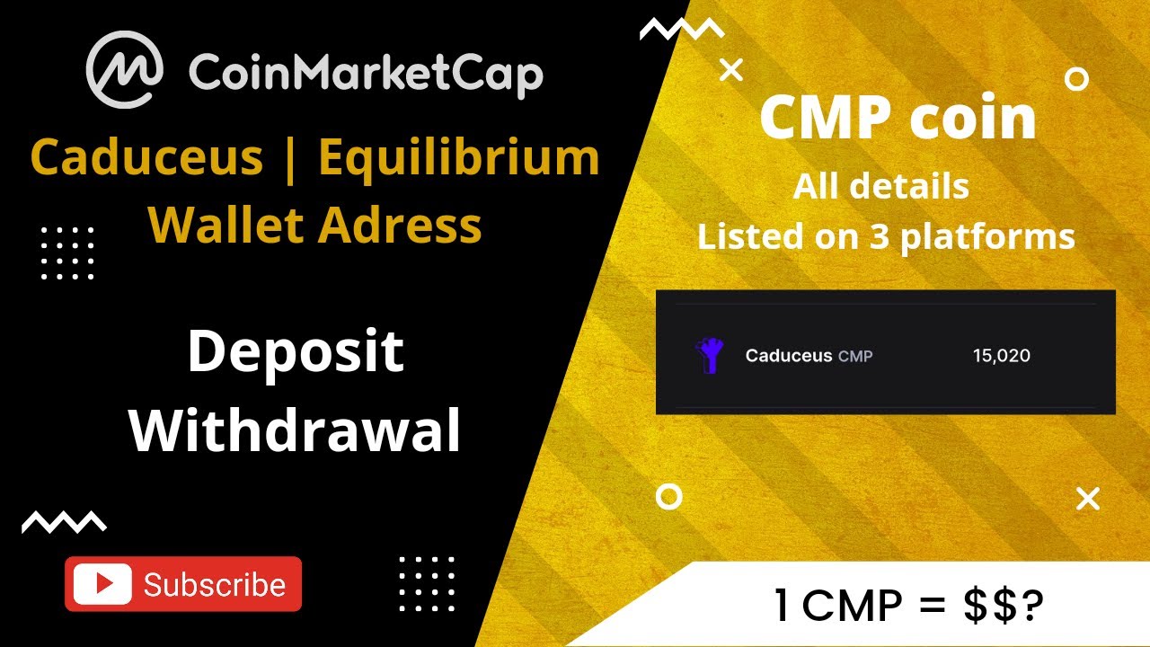 Coinmarketcap Caduceus withdraw | CMP deposit | Caduceus listing sites all details