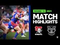 Knights v Warriors Match Highlights | Round 15, 2021 | Telstra Premiership | NRL