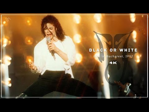 Michael Jackson Black Or White Dangerous Tour Bucharest 4K