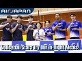 AirJapan × Volleyball Players | Tasting the Top 7 In-flight Meals + Thailand Travel Talk✨
