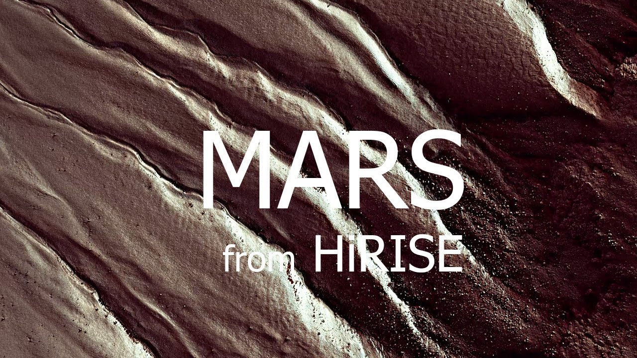 Dune Gully and Ripple Changes in Winter [ MARS from HiRISE ] 4K - YouTube