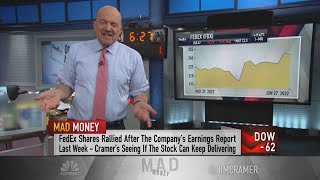 Jim Cramer: Investors could do 'a lot worse' than FedEx here