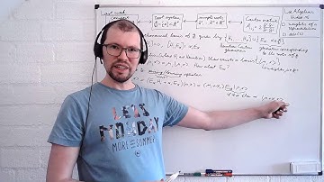 Lie algebras - Lecture 7: part 1/3