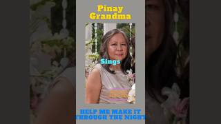 Pinay Grandma sings 