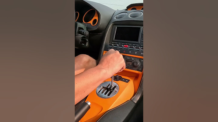 Lamborghini Gated Shifter #lamborghini