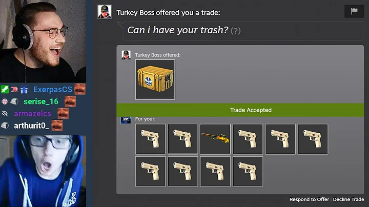 ohnepixel reacts to most viewed Counter-Strike scams caught live