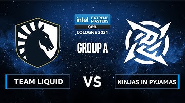 CS:GO - Ninjas in Pyjamas vs. Team Liquid [Dust2] Map 2 - IEM Cologne 2021 - Group A