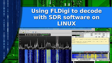 Ham Radio - Linux - Decoding signals from your SDR using FLDigi and Pulse Audio