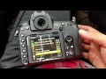 Nikon D850 setup and controls (pt1)