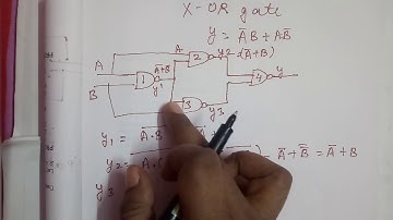 Logic Gate | 07 XOR Gate using 4- NAND Gates