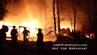 2nd Alarm Burrillville RI on Bethany Drive April 20, 2015