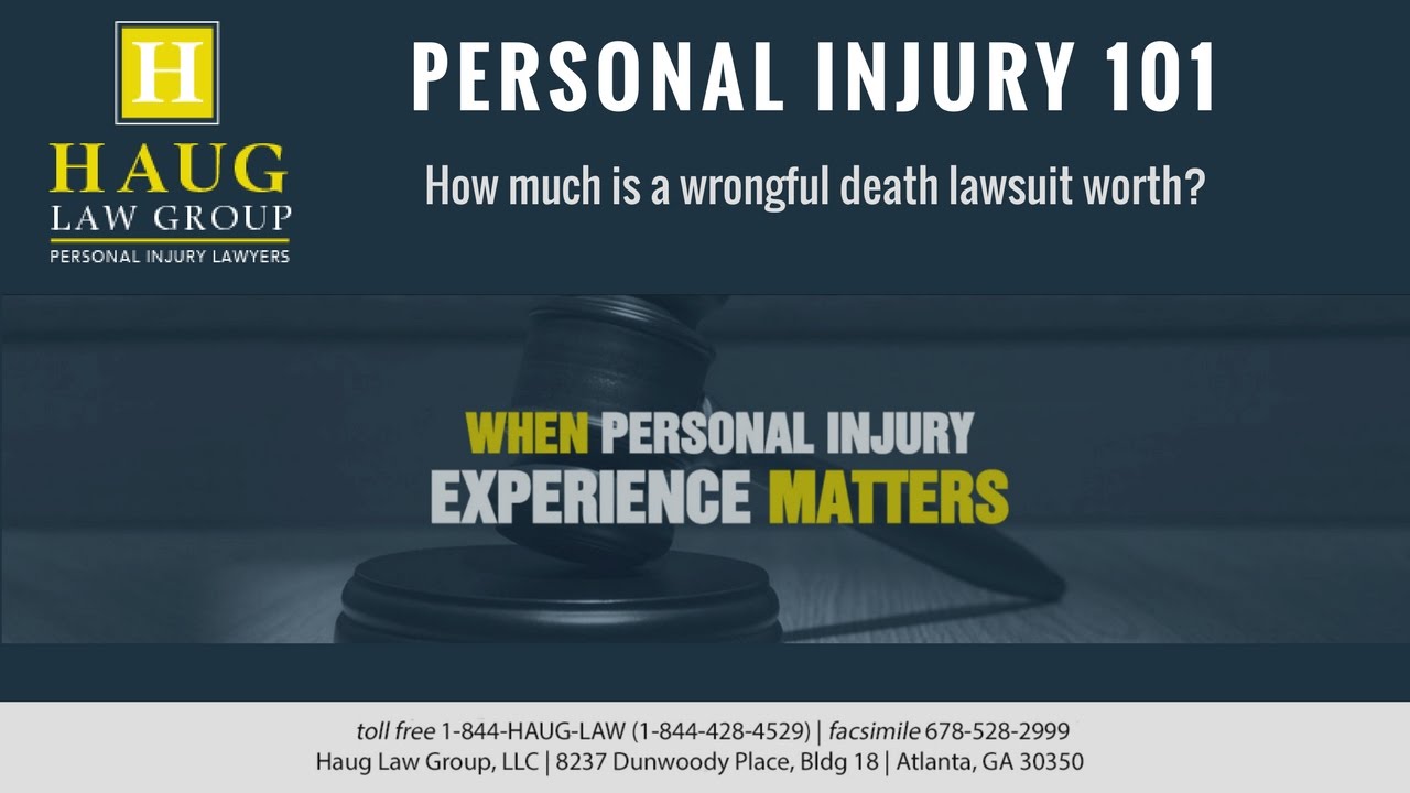 How Much Is A Wrongful Death Lawsuit Worth YouTube
