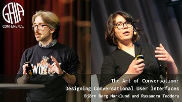 The Art of Conversation: Designing Conversational User Interfaces by Björn  and Ruxandra