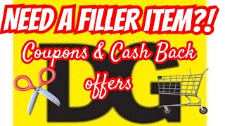 Dollar General Filler Items for your $5 off $25 Saturday Scenarios!
