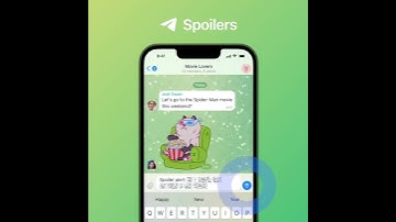 How to use spoiler formatting telegram message #telegram