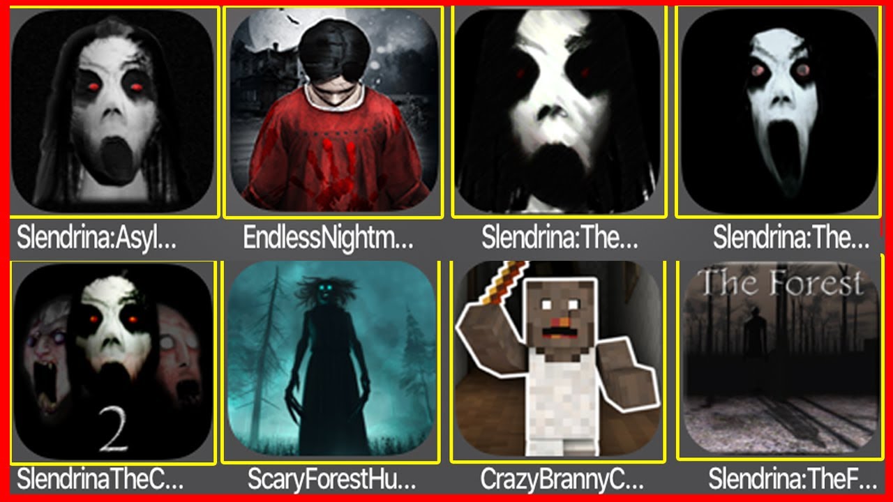 🎮Slendrina Asylum,endlessnightmare,slendrina the forest,Slendrina the