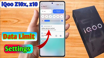 iqoo z10x data limit setting, iqoo z10x data limit kaise set kare