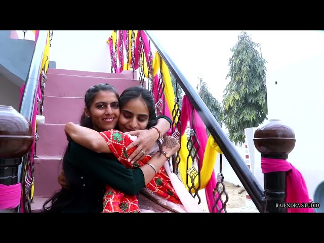 rajendra studio ramsinghpur cont.8104455312 girls song shoot marriage by meghwal surkhi bindi song class=