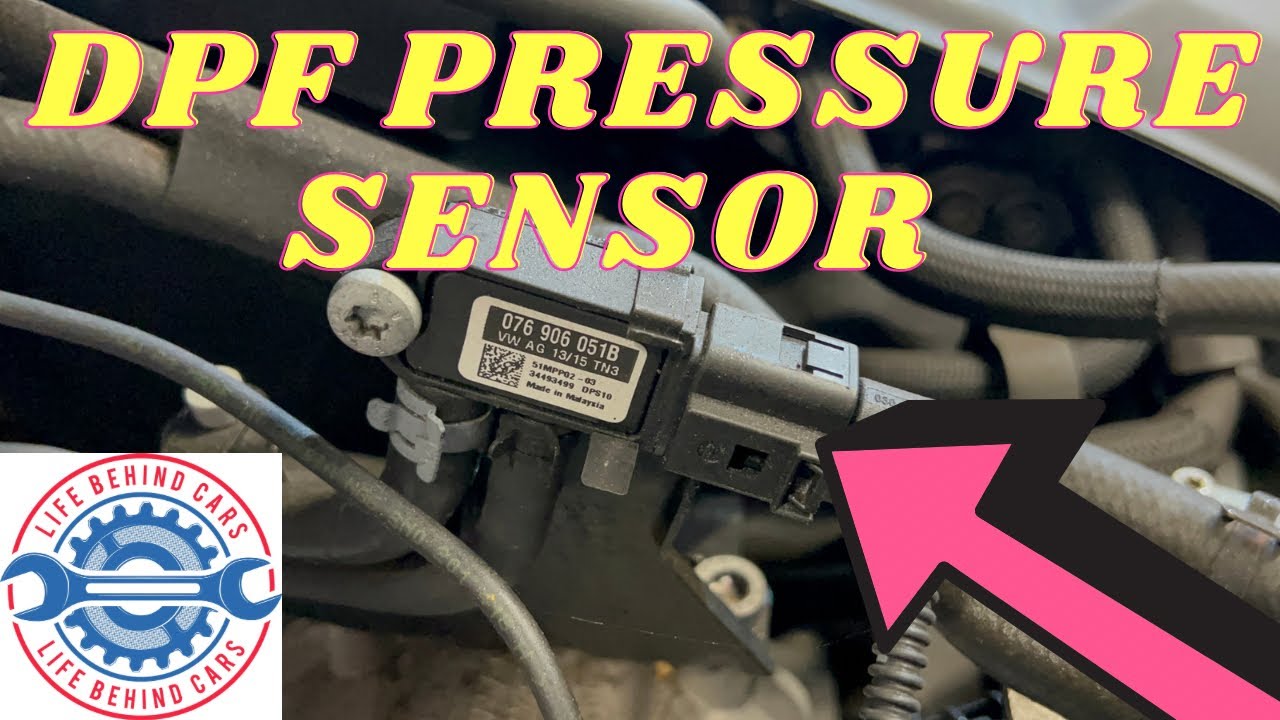 Seat Alhambra Diesel 2015 DPF Pressure Sensor Location YouTube