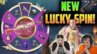 *NEW* CARDBOARD LUCKY SPIN! - 10,000 UC AKM GUN LAB! screenshot 4