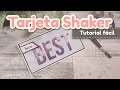 ✨ Tarjeta SHAKER | Dia de la Madre | Tutorial FACIL