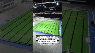 This 164ft Olympic swimming pool was built in 36 days! 🏊🤩  -  🎥 myrtha_pools