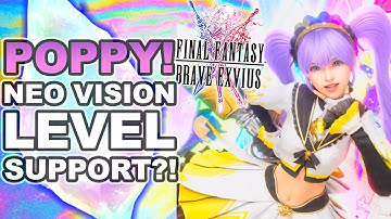 Final Fantasy Brave Exvius - Unit Reviews, Guides, Rotations - How to Use Poppy!