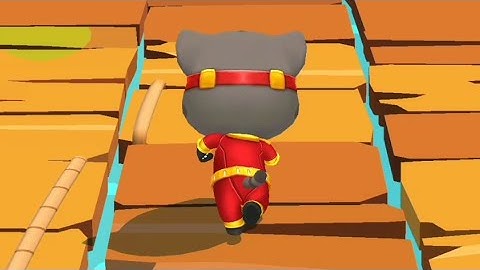 Talking Tom Hero Dash - Special Events: Ocean Hop ( Super Tom ) 02 gameplay