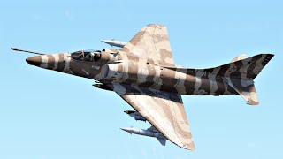 A-4E Skyhawk CCRP Bombing (War Thunder)