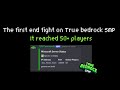 50 Player War in the End! | True Bedrock SMP