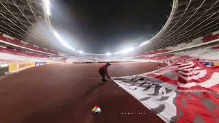 Persiapan Koreo Melawan Malaysia U23 Ramaikan Kurva Utara