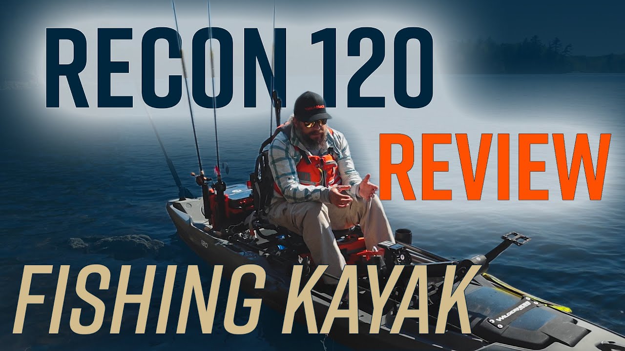 Wilderness Systems Recon 120 HD Review - Pedal drive fishing kayak