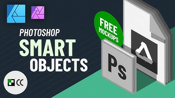 Photoshop Smart Objects in Affinity Designer//Photo v1.8 | FREE Isometric Mockups 💻📝💿📕📲❔
