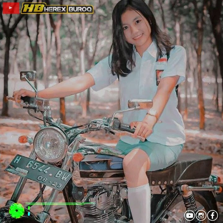 Status WA Honda CB || Joki Model Cantik pake baju SMA || Story wa 2020 terbaru