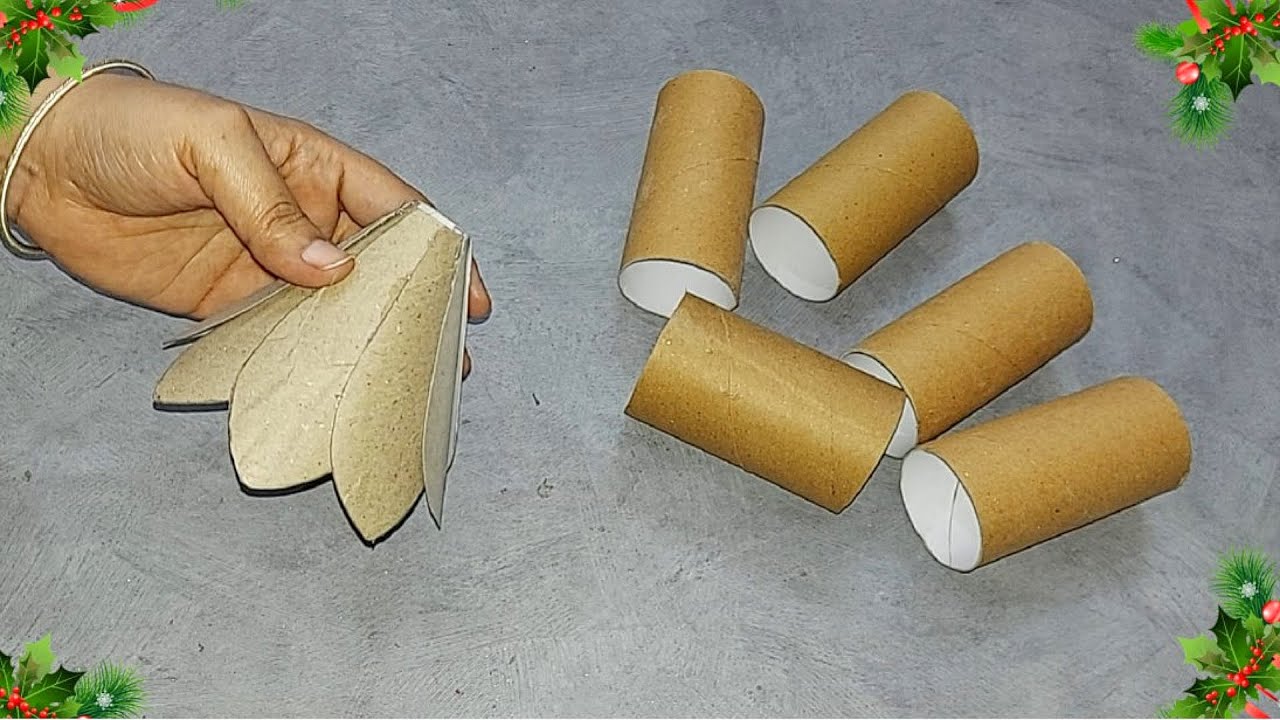 Christmas Craft idea made with simple materials | Best out of waste budget Friendly craft idea🎄7