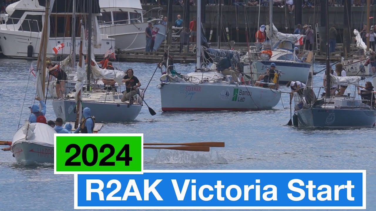 2024 Race to Alaska Victoria Start