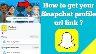 How to copy Snapchat profile link