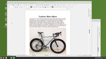 LibreOffice Writer File menu overview