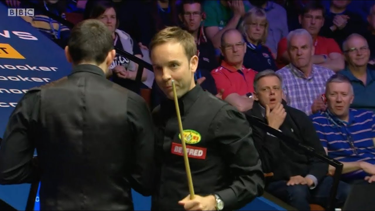 WATCH Ronnie OSullivan Physical Exchange With Ali Carter In Snooker World Championship