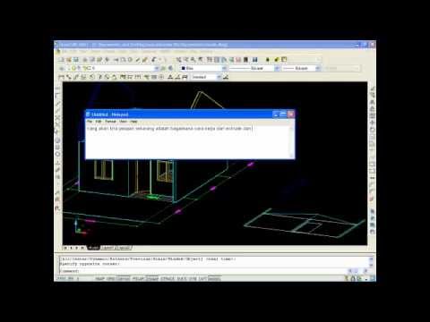 belajar autocad gambar 3 dimensi YouTube