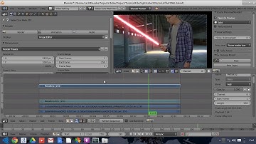 Blender 2.76 Comprehensive Lightsabers in OpenGL (Tutorial)