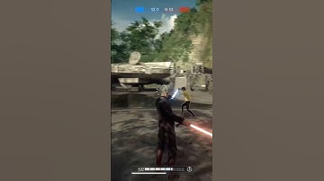 Luke VS Dooku Star Wars Battlefront 2 #viral #starwars