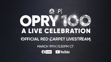 Thumbnail of Opry 100: A Live Celebration Red Carpet With All Your Favorite Country Stars